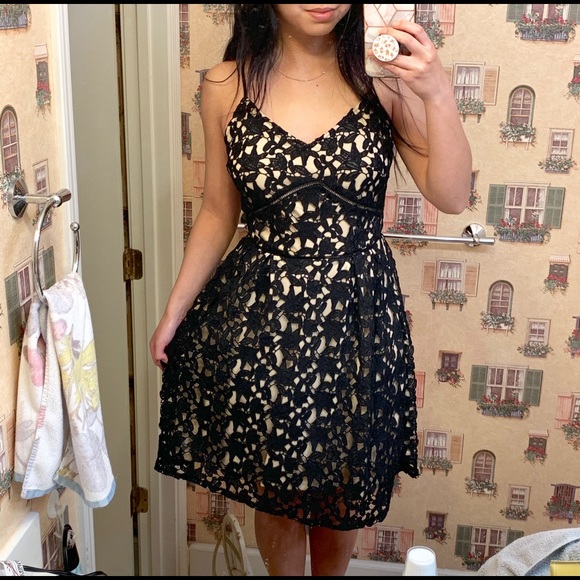 Charlotte Russe Dresses & Skirts - Black Lace Dress